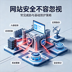 温州建站-网站安全不容忽视：常见威胁与基础防护策略