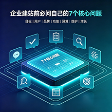 瓯海建站-企业建站前必问的7个核心问题 - 网站建设规划指南